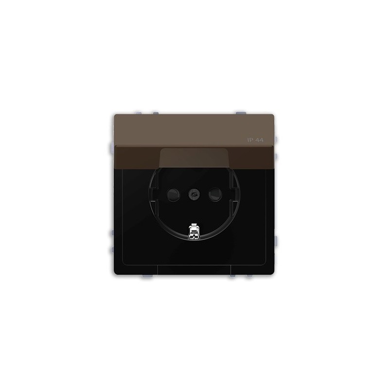 Tecla Schuko IP44 completo con tapa D-Life