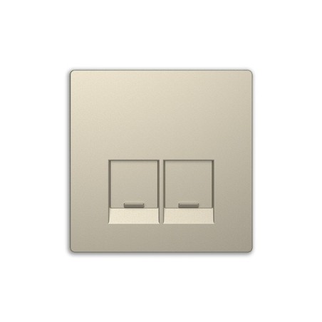 Tapa RJ45 doble D-Life