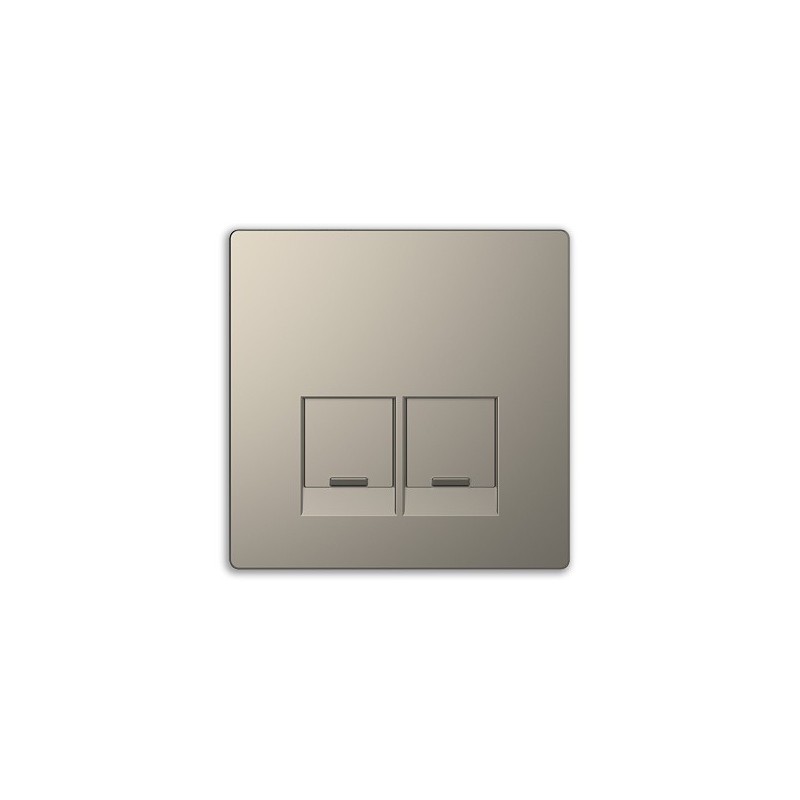 Tapa RJ45 doble D-Life