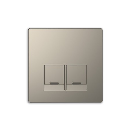 Tapa RJ45 doble D-Life