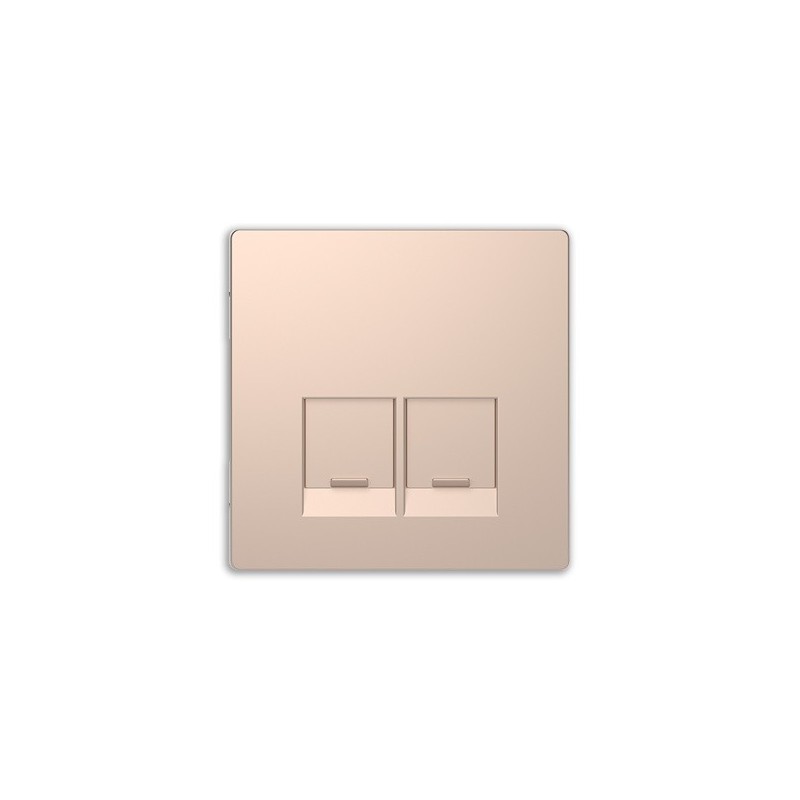 Tapa RJ45 doble D-Life