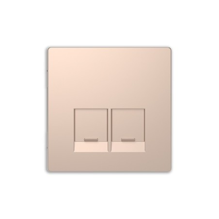 Tapa RJ45 doble D-Life