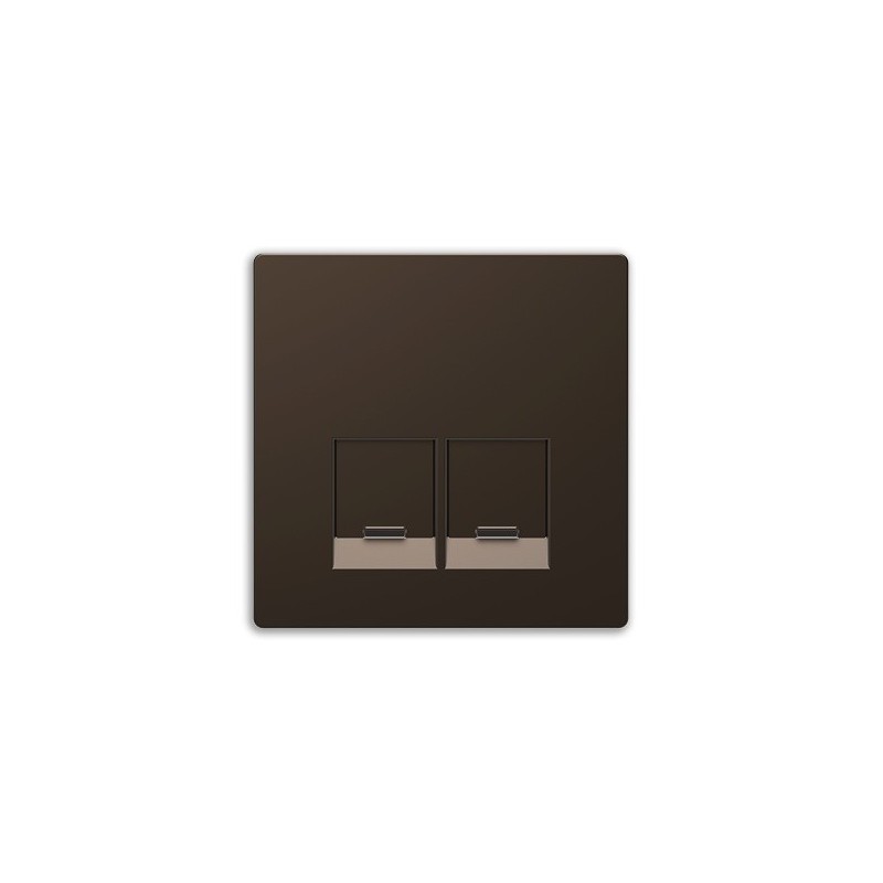Tapa RJ45 doble D-Life