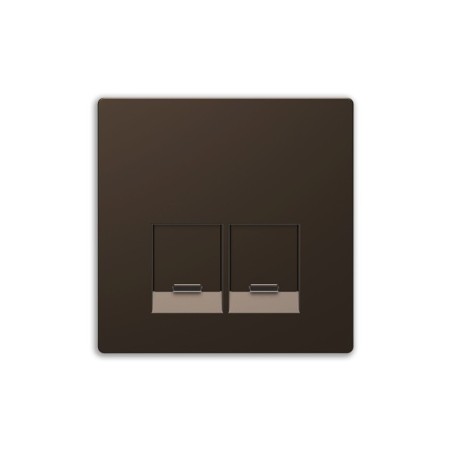 Tapa RJ45 doble D-Life