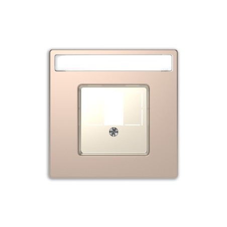 Tapa conector Multimedia D-Life Schneider MTN4250-6051 CHAMPAGNE