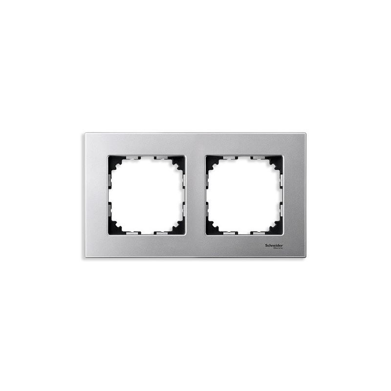Marco Aluminio 2 elementos Elegance Schneider MTN4020-3160