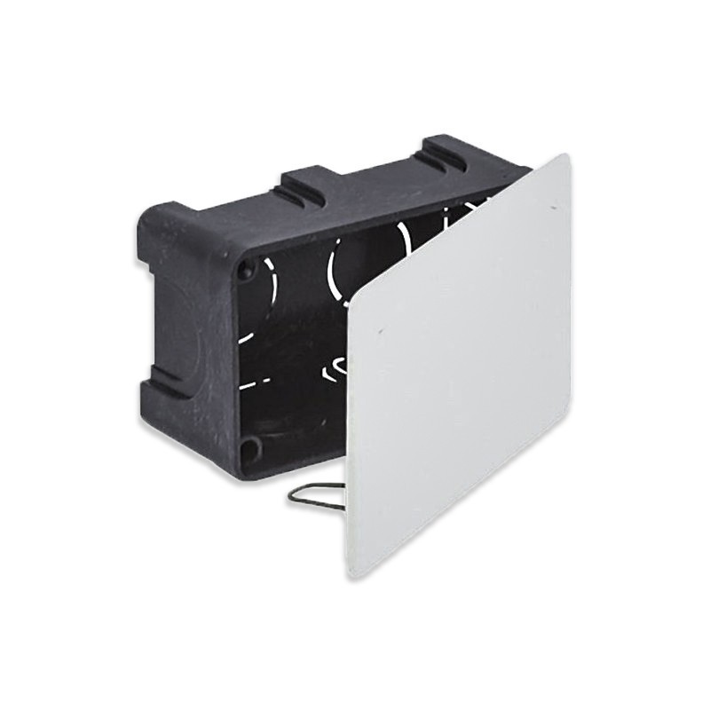 Caja de conexiones para empotrar pequeña 100x50x45mm con garras