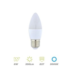 Vela LED 6W E27 fria