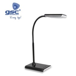Flexo de sobremesa Led 6w NEGRO