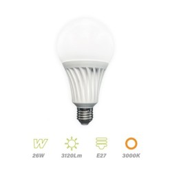 Lámpara Led E27 26w Luz Cálida