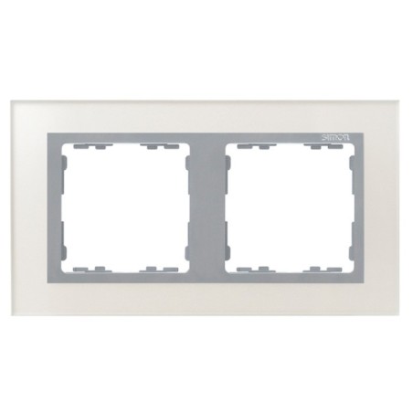 marco-2-elementos-simon-82-nature-gama-cristal-plata-zocalo-aluminio-82927-62-electricoled
