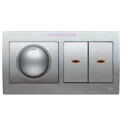 Marco-2-elementos-horizontal-serie-IRIS-color-aluminio-mercurio-BJC-18002-MA-electricoled