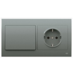 Marco-2-elementos-horizontal-IRIS-acero-neptuno-BJC-18002-AN-electricoled