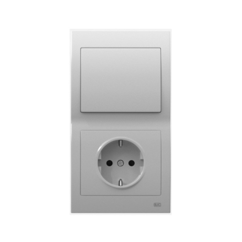 Marco-2-elementos-vertical-serie-IRIS-color-aluminio-mercurio-BJC-18102-MA-electricoled