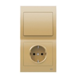 Marco-2-elementos-vertical-serie-IRIS-color-dorado-odisea-BJC-18102-OD-electricoled