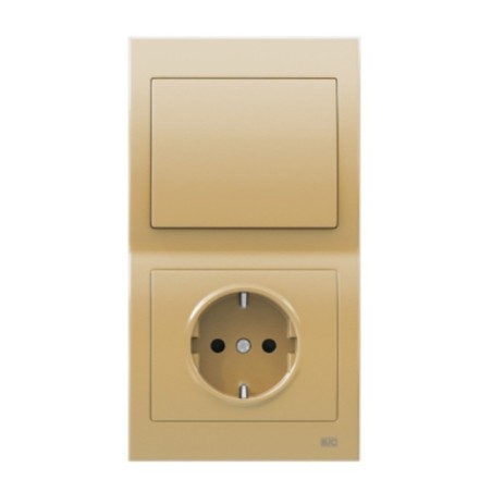 Marco-2-elementos-vertical-serie-IRIS-color-dorado-odisea-BJC-18102-OD-electricoled