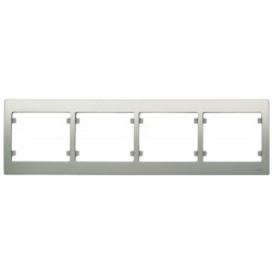 Marco-4-elementos-horizontal-IRIS-BJC-18004-MA-Aluminio-Mercurio-electricoled