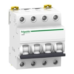 Interruptor Magnetotérmico 4P C 20A Schneider A9K17420