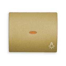 Tecla Bombilla con Visor Dorado BJC Iris