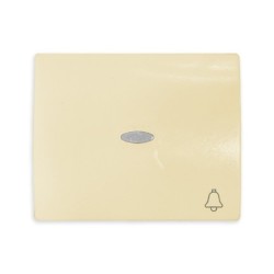 Tecla Campana con Visor Marfil BJC Iris
