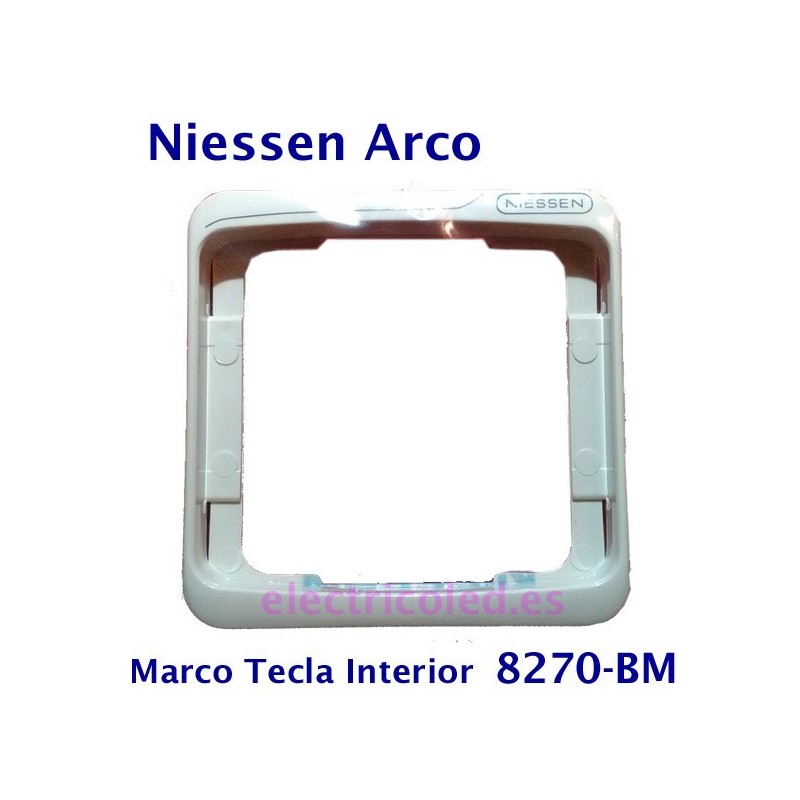 Marco Tecla Intermedia Arco Color Niessen 8270 MARFIL