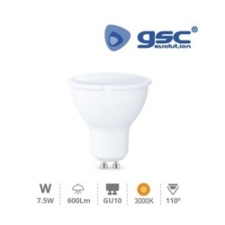 Dicroica Ø50mm 230v 7.5w 600lm Luz Calida