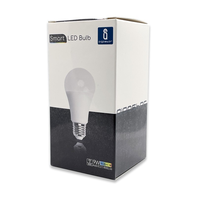 Bombilla SMART LED WIFI 9w RGB + CCT