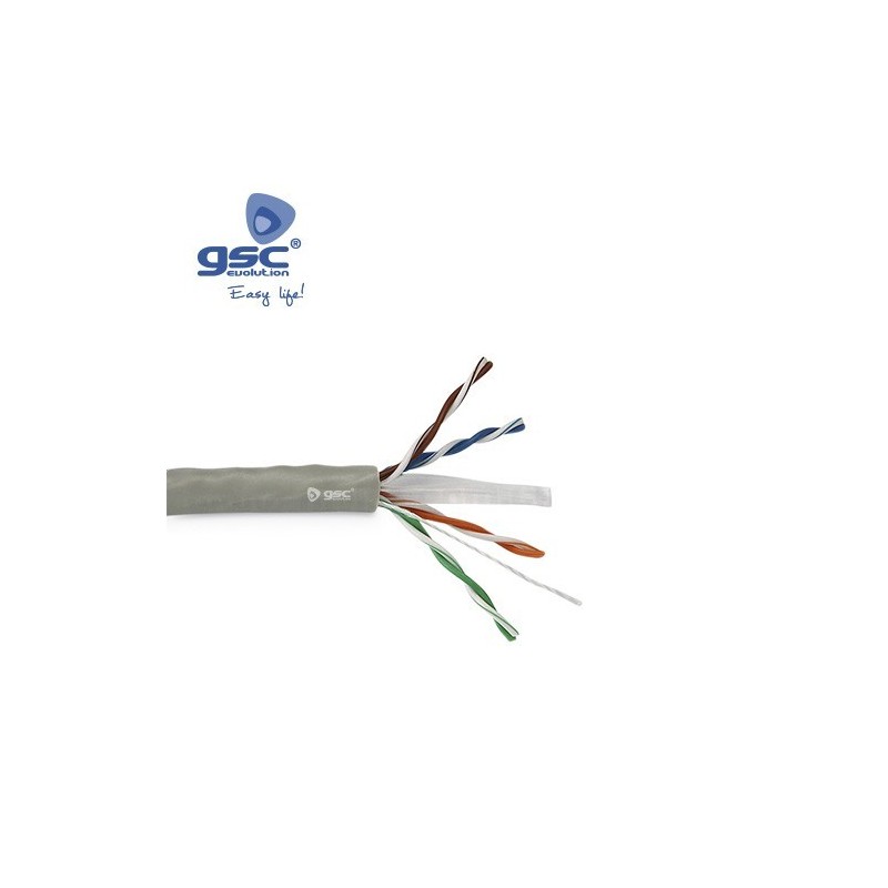 Cable LAN Cat.6 UTP 8x0.5