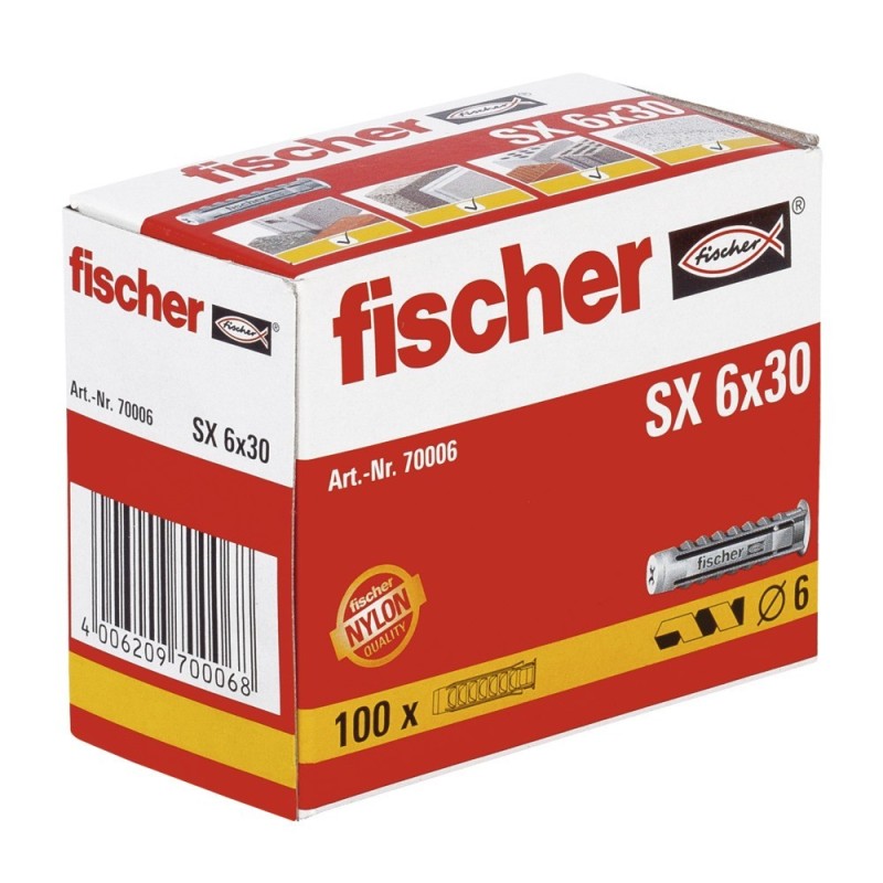 Taco Fischer SX 6x30 100unid.