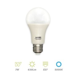Bombilla LED E27 7w 5000K