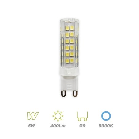 Bombilla G9 5w Luz Fría