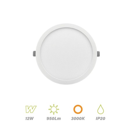 Plafón-Superficie-Led-LightED-MONET-12w-3000K