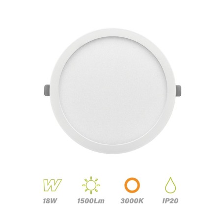Plafón-Superficie-Led-LightED-MONET-18w-3000K