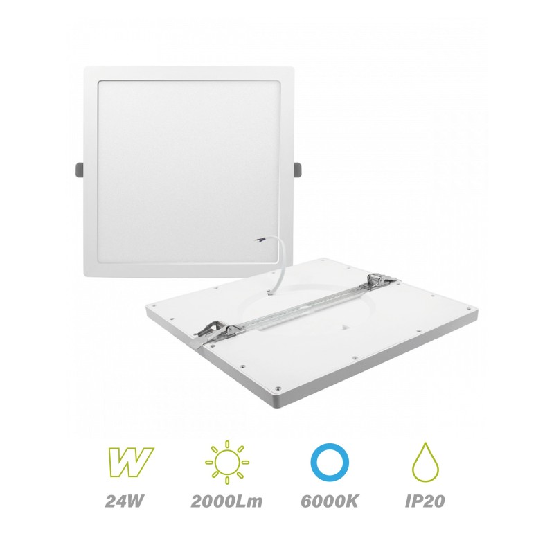 Downlight LED Superfice MONET SQUARE 24w 6000K