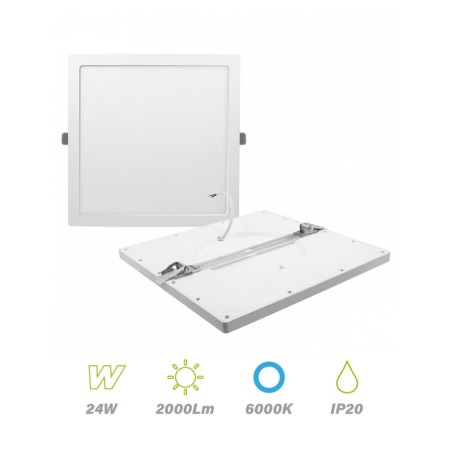 Downlight LED Superfice MONET SQUARE 24w 6000K