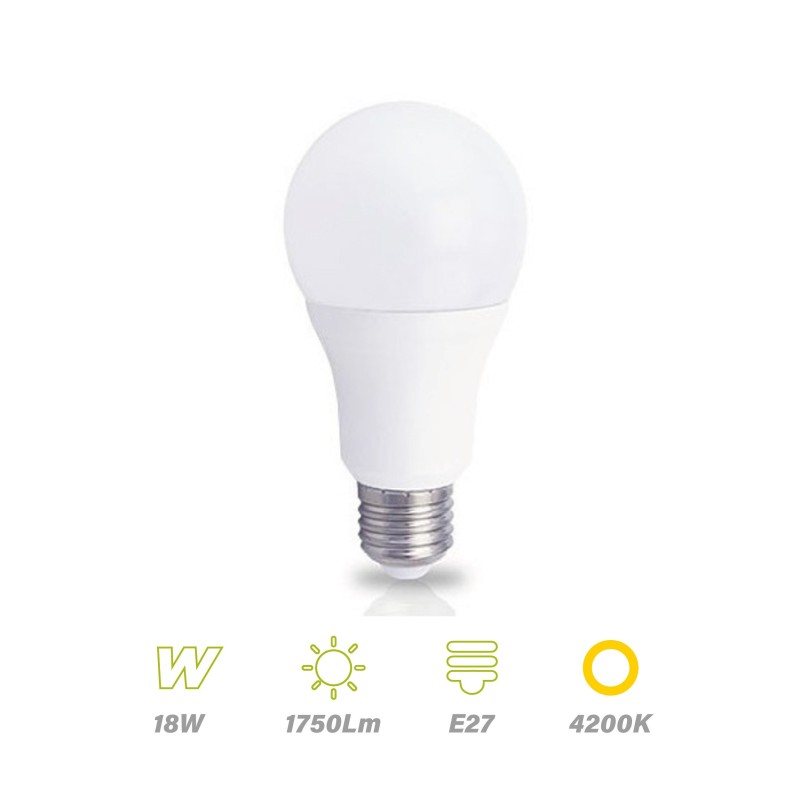 Standard LED 18w E27 1750Lm 4200K