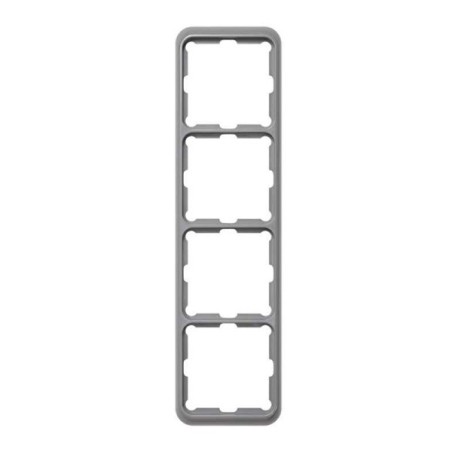 marco 4 elementos simon 75640-35 gris