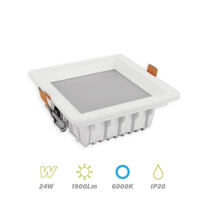 Downlight Led 24w Luz Fría 6000K Lighted 67615