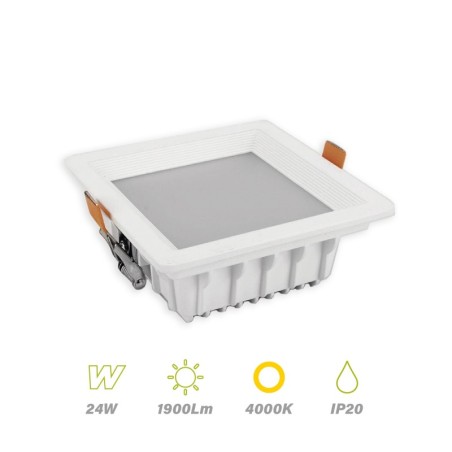 Downlight Led 24w luz neutra Lighted 67614