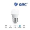 Bombilla esférica LED 7w E27 Luz Fría 650lm