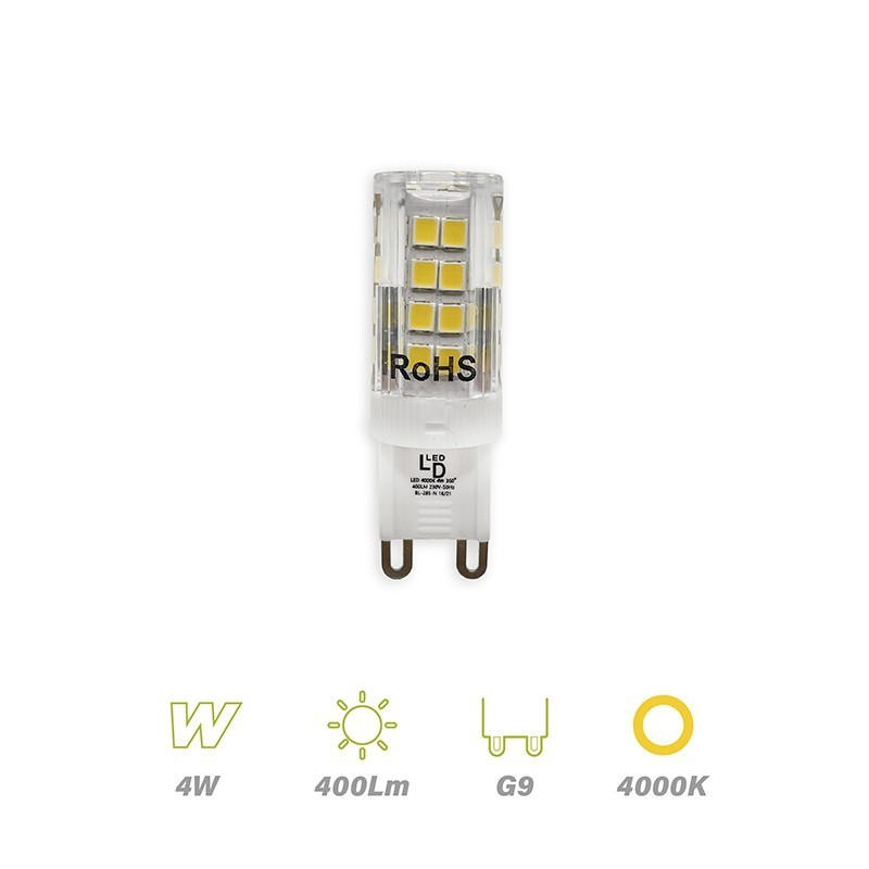Bombilla Led G9 4w 400Lm 4000K LD