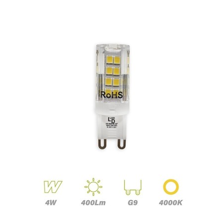 Bombilla Led G9 4w 400Lm 4000K LD