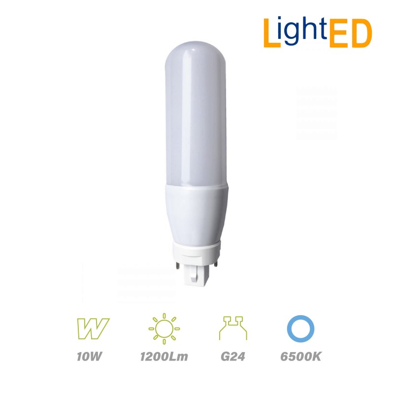 Tubular CORN G24 10w 6500K