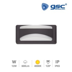 Aplique de pared Exterior LED 12w 4000K GSC 200205045