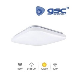Plafon LED Cuadrado 42w 4200K LEVEL