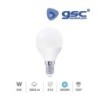 Bombilla LED Esférica E14 6w 6000K Luz Fría