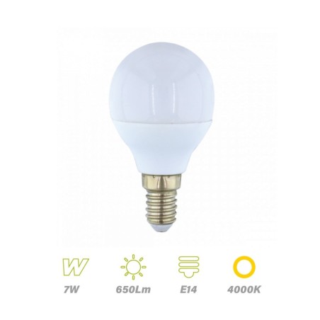 Esférica Led 7w 650lm E14