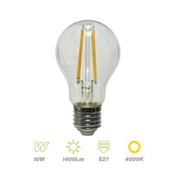 Bombilla LED de filamento E27 10w 1400Lm 4000K