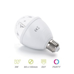 Bombilla LED E27 3w PARTY LIGHT