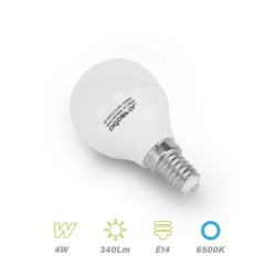 Bombilla LED E14 4w 6500K G45